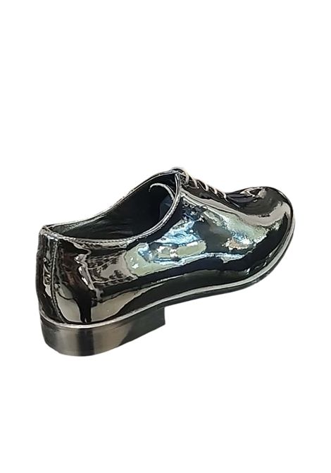 Patent leather lace-up shoe SALVATORE FINIZIO | shoes | 32119CAVIALENERO